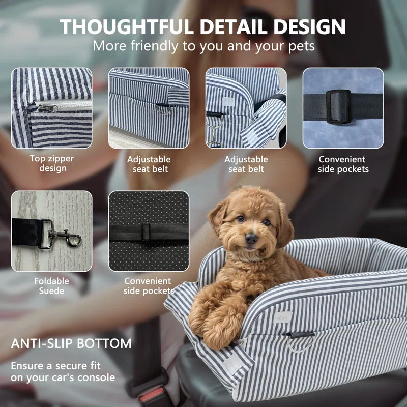 Center Console Dog Car Seat