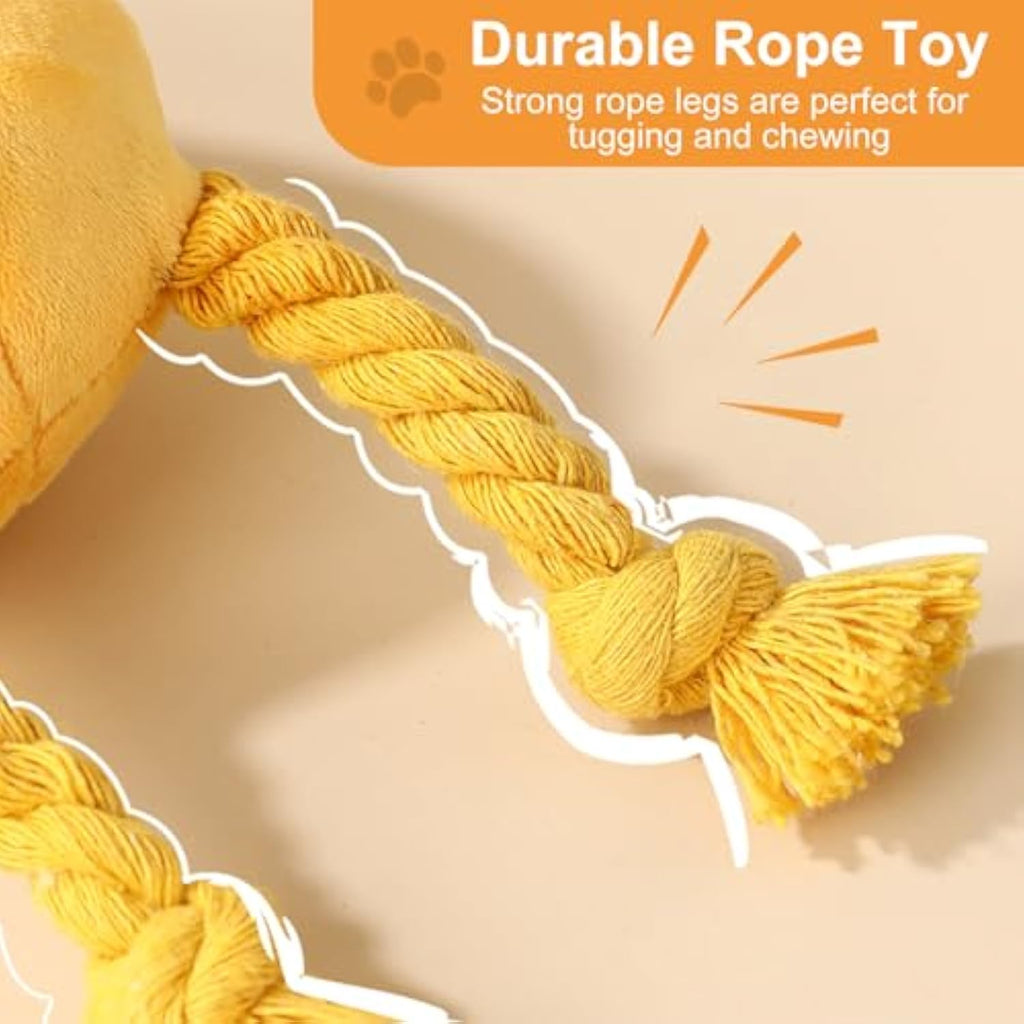 Squeaky Rope Plush Toys