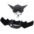 Halloween Bat Mask & Wings Corset