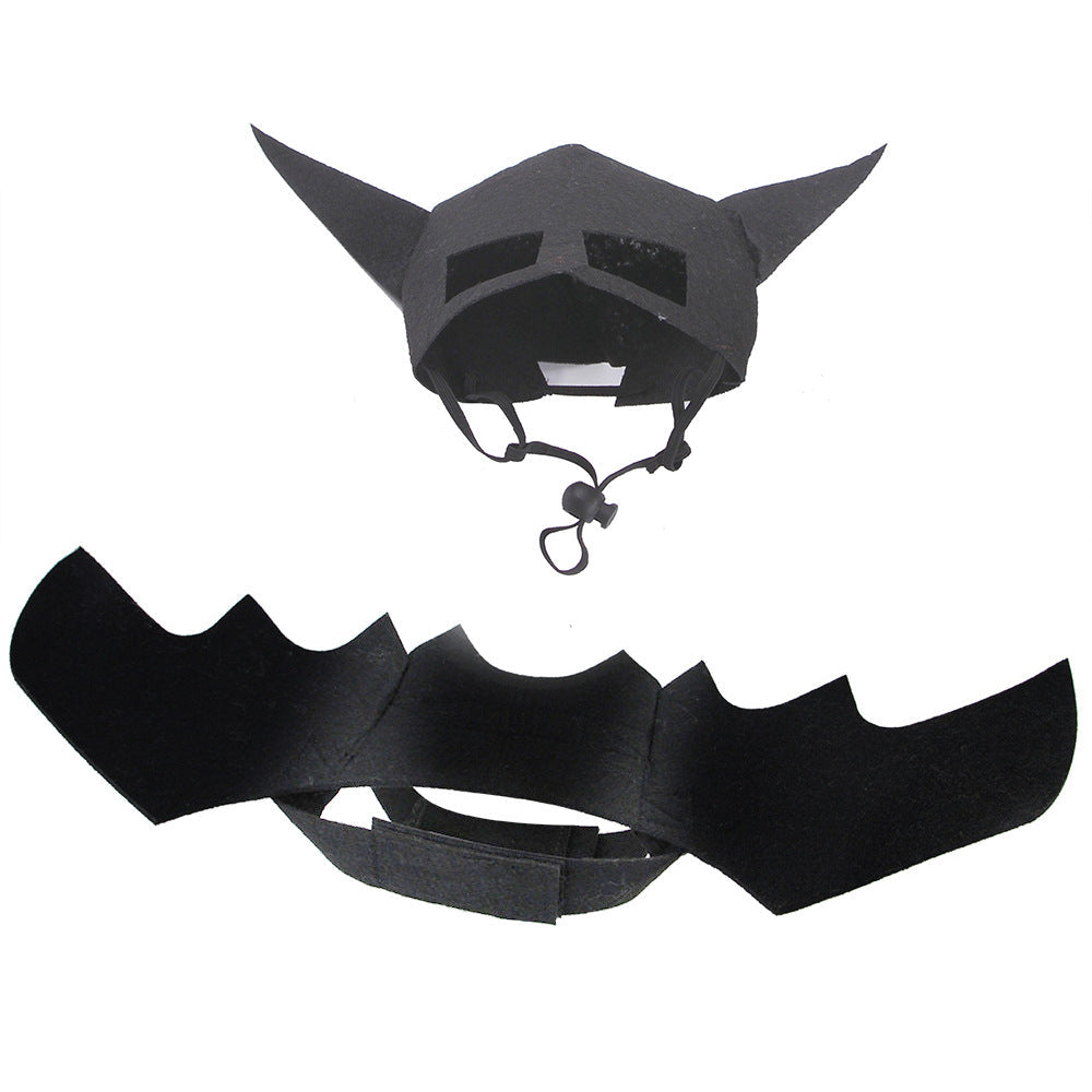 Halloween Bat Mask & Wings Corset