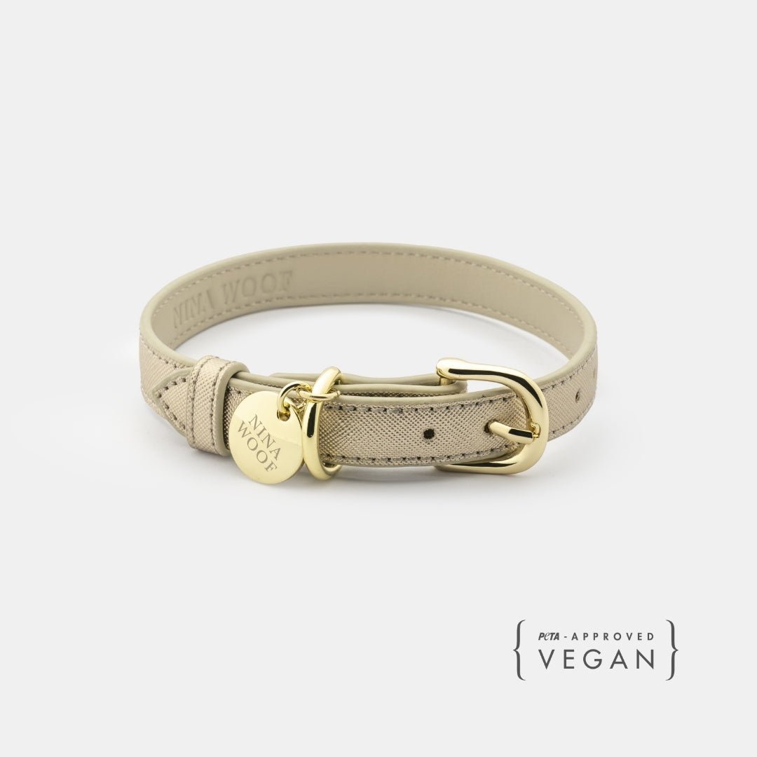 Nina Woof Vegan Leather Collar