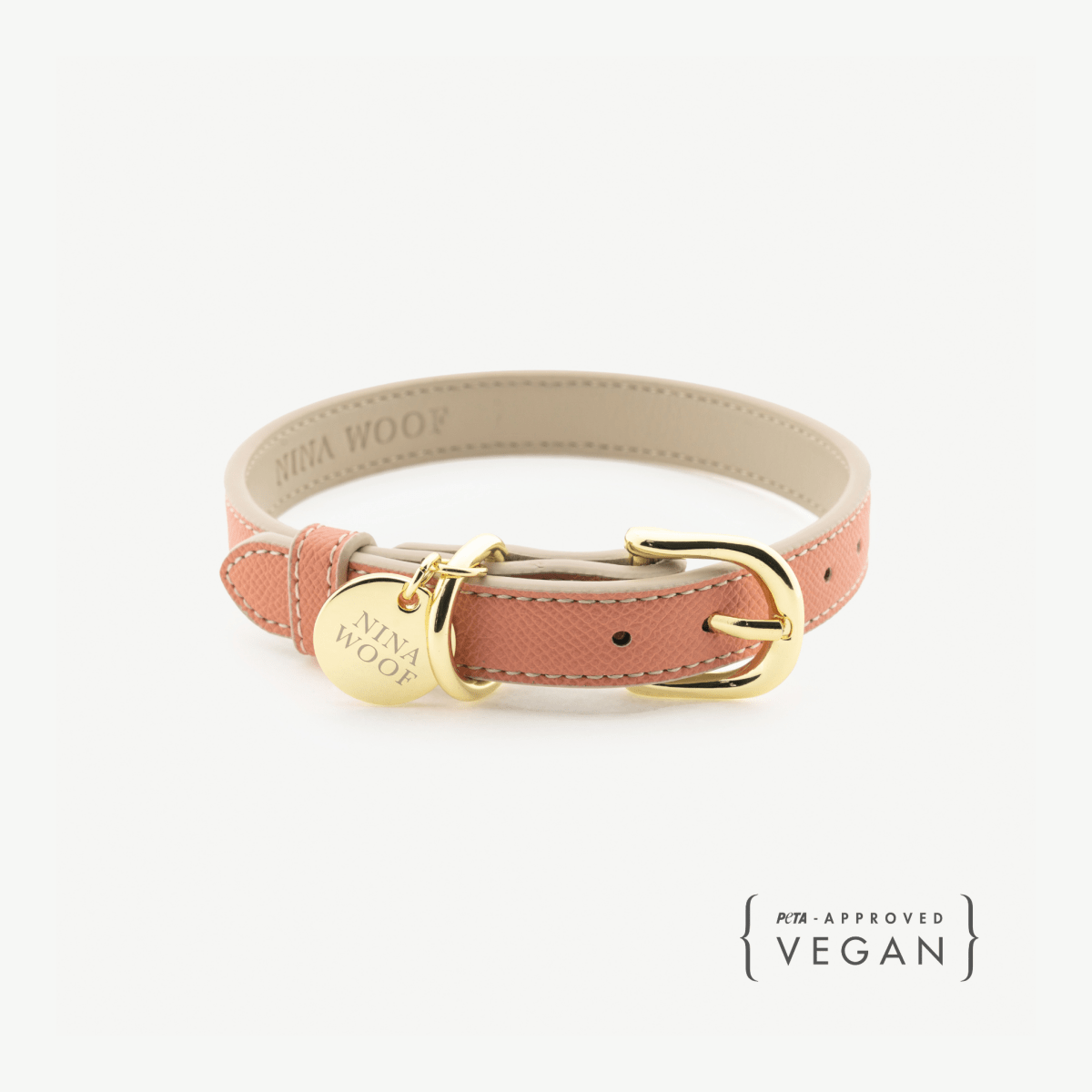 Nina Woof Vegan Leather Collar