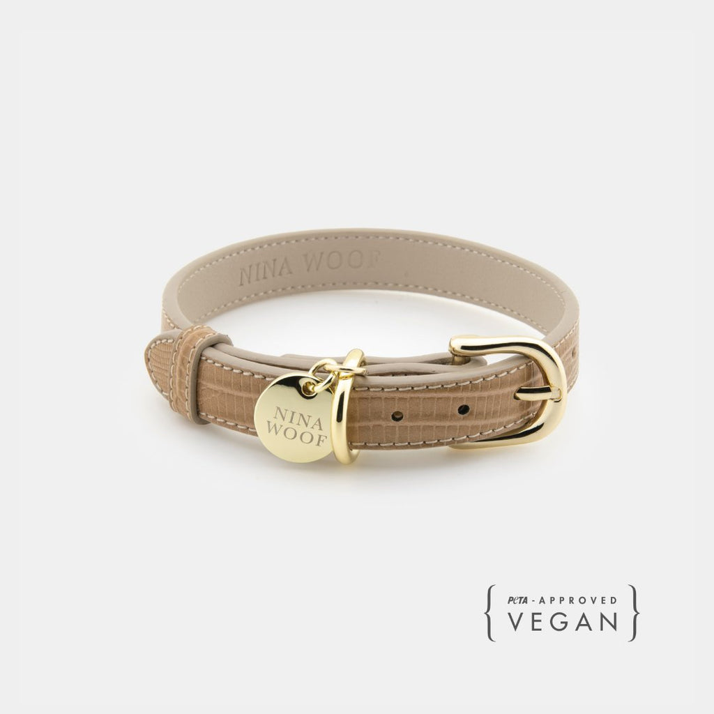 Nina Woof Vegan Leather Collar