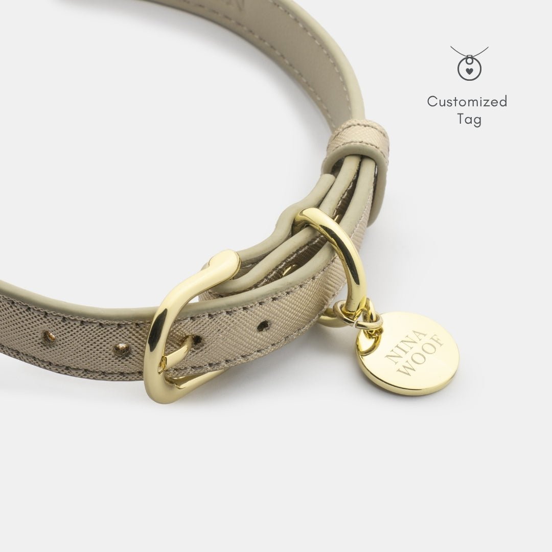 Nina Woof Vegan Leather Collar
