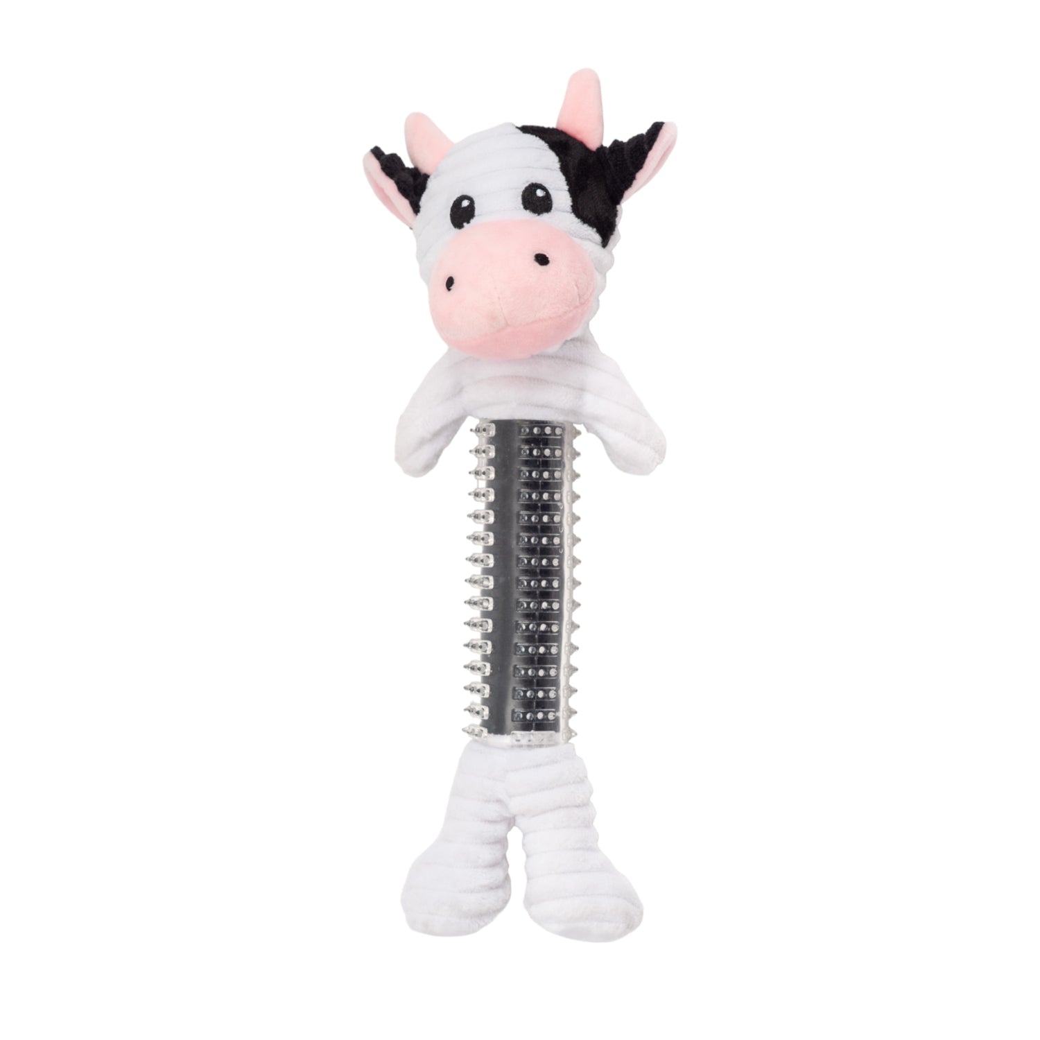 Cow Plush Dog Toy – with Squeaker & Crinkle Paper