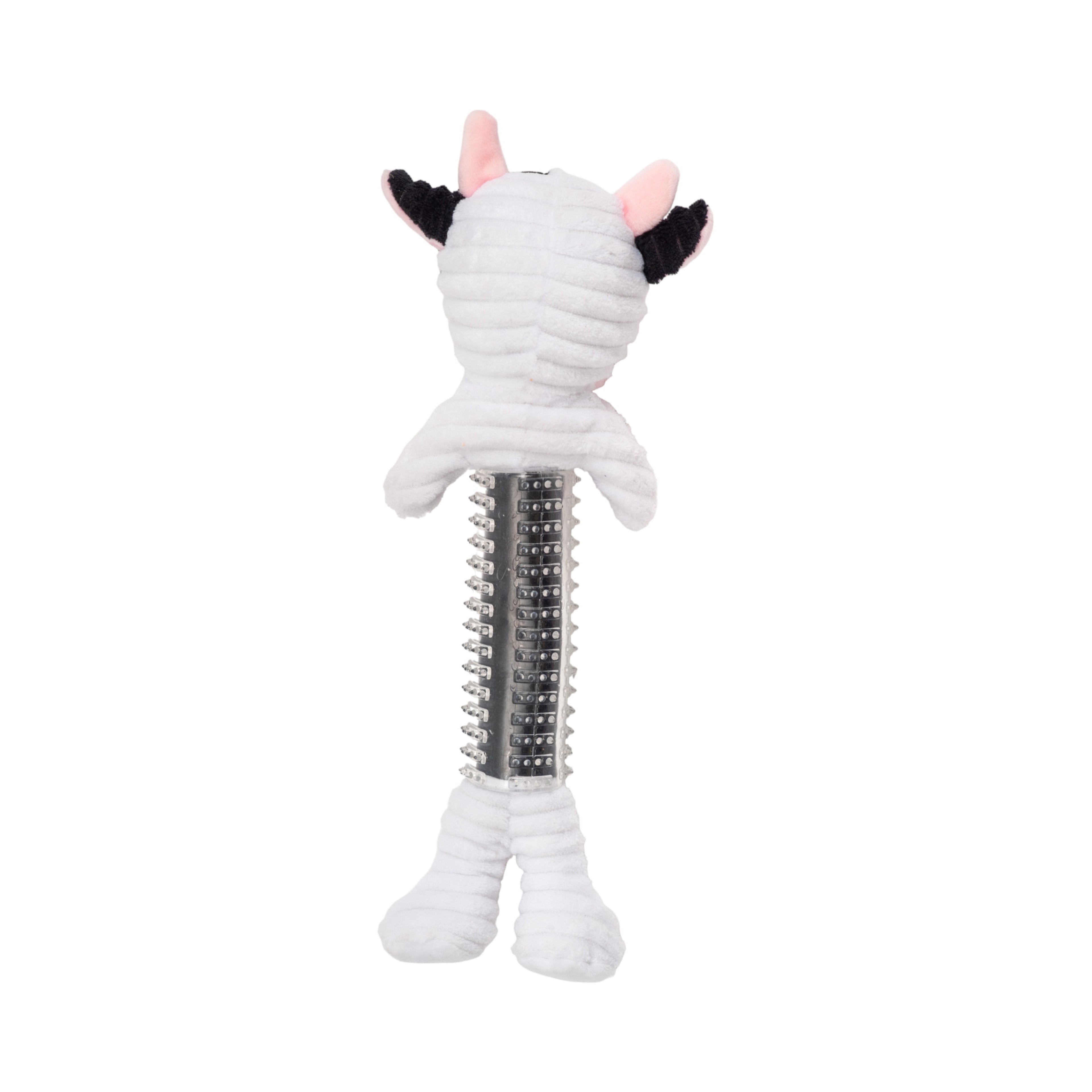 Cow Plush Dog Toy – with Squeaker & Crinkle Paper