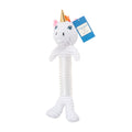 Unicorn Corduroy Plush Dog Toy – with Squeaker & Crinkle Paper