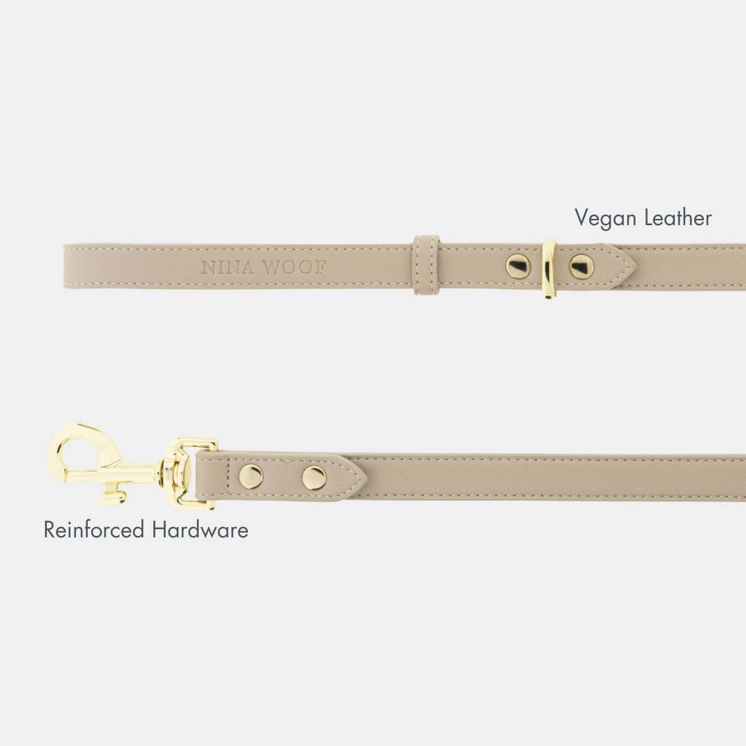 Nina Woof Vegan Leather - Cupertino Leash