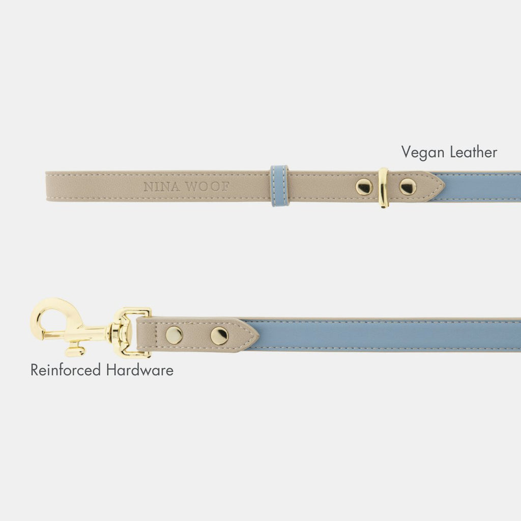 Nina Woof Vegan Leather - Cupertino Leash