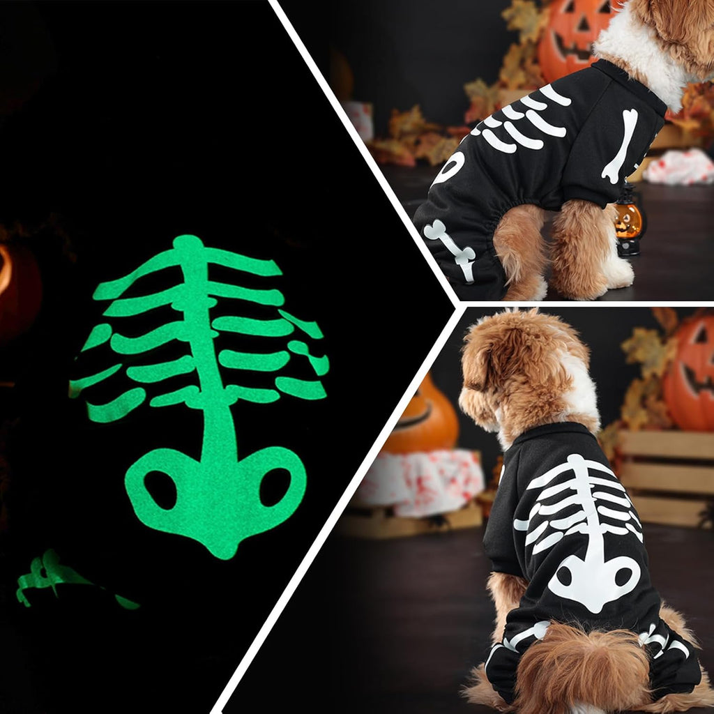 Glow In The Dark Skeleton Jumpsuit