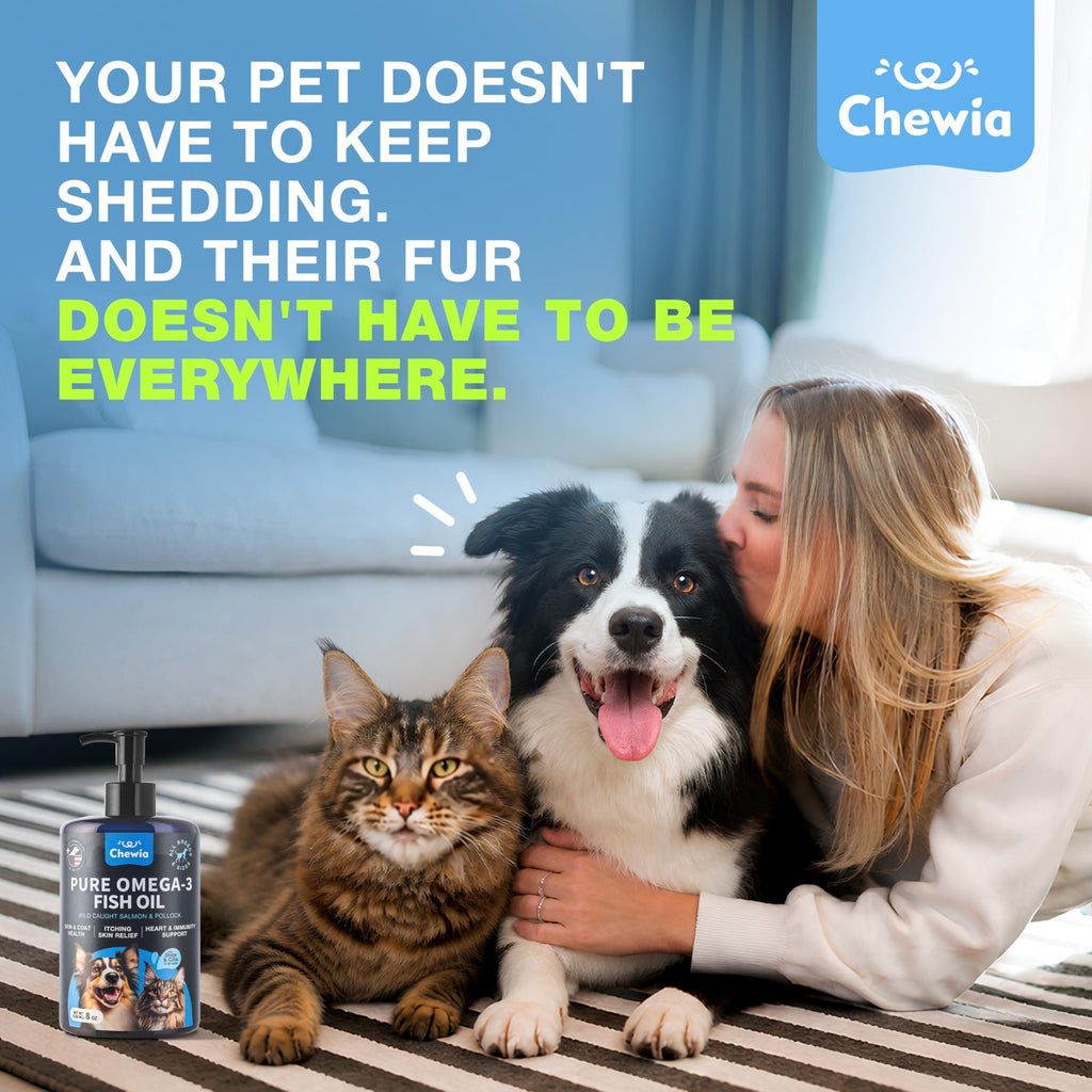 Omega 3 Fish Oil for Dogs and Cats  Healthy Skin and Coat