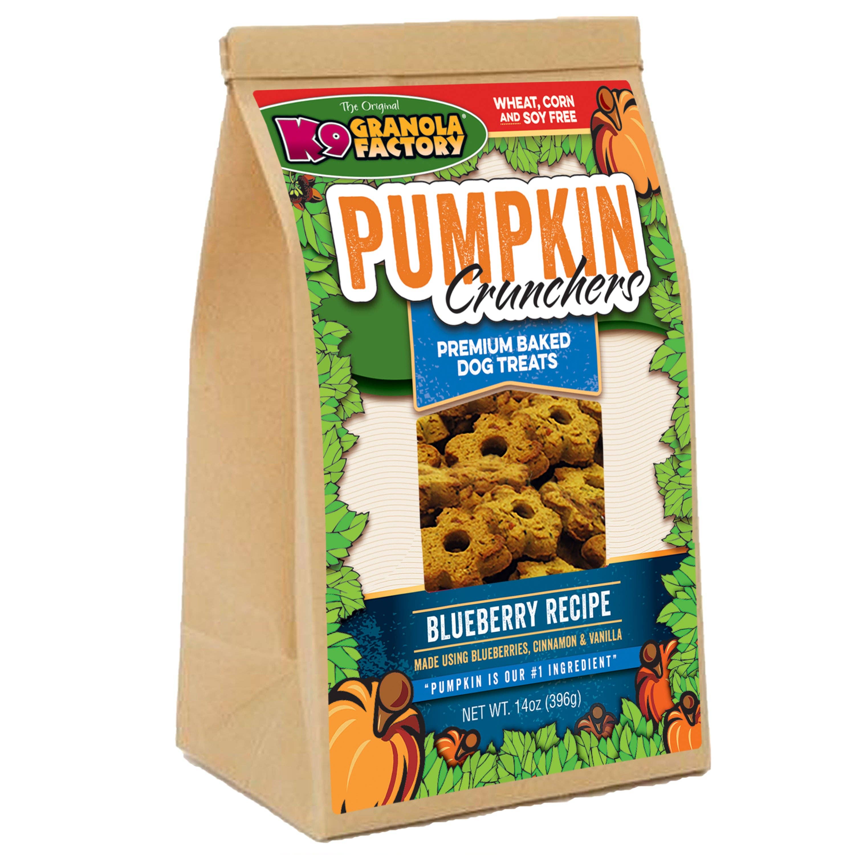 💙🎃 Pumpkin Crunchers Blueberry Dog Treats