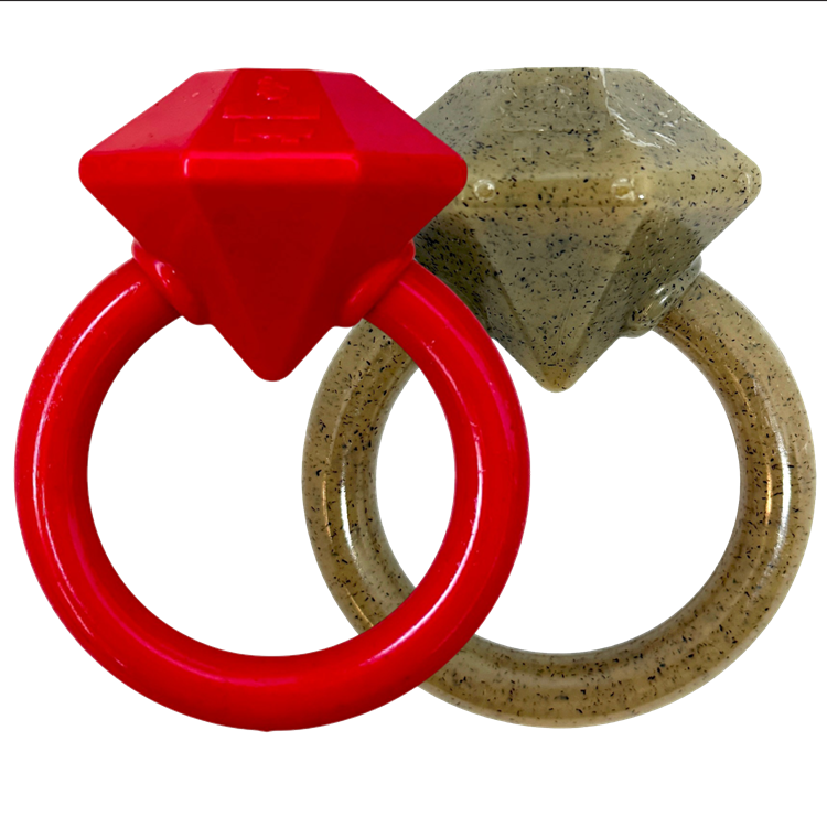 Diamond Ring Teething Ring for Puppies