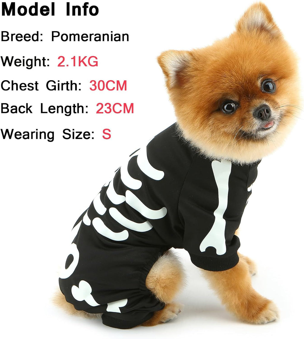 Glow In The Dark Skeleton Jumpsuit