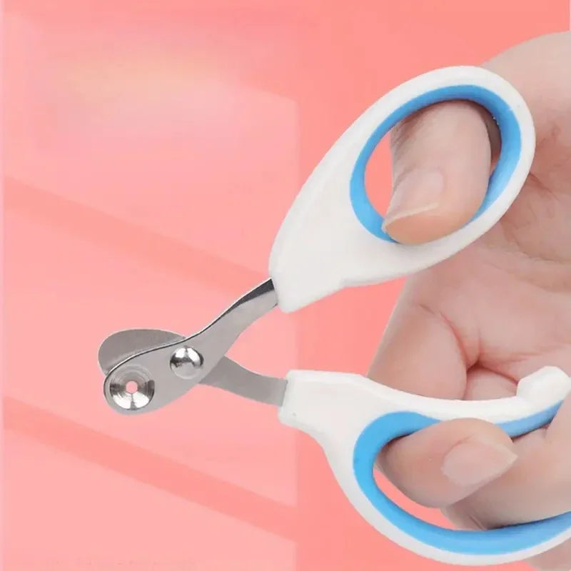 Stainless steel nail clipper for dogs and cats