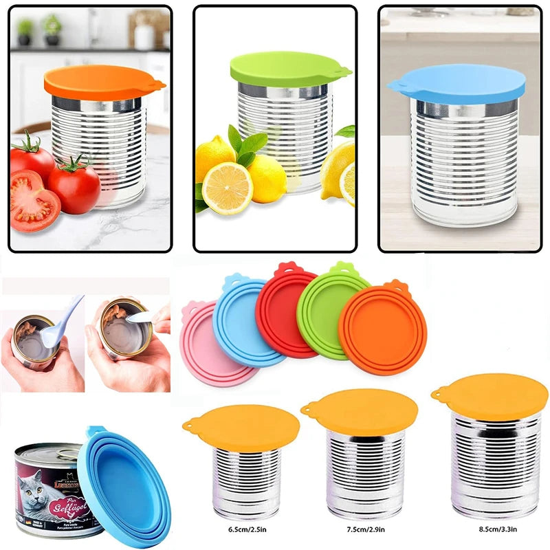 Silicone Pet Can Lid Bpa Free