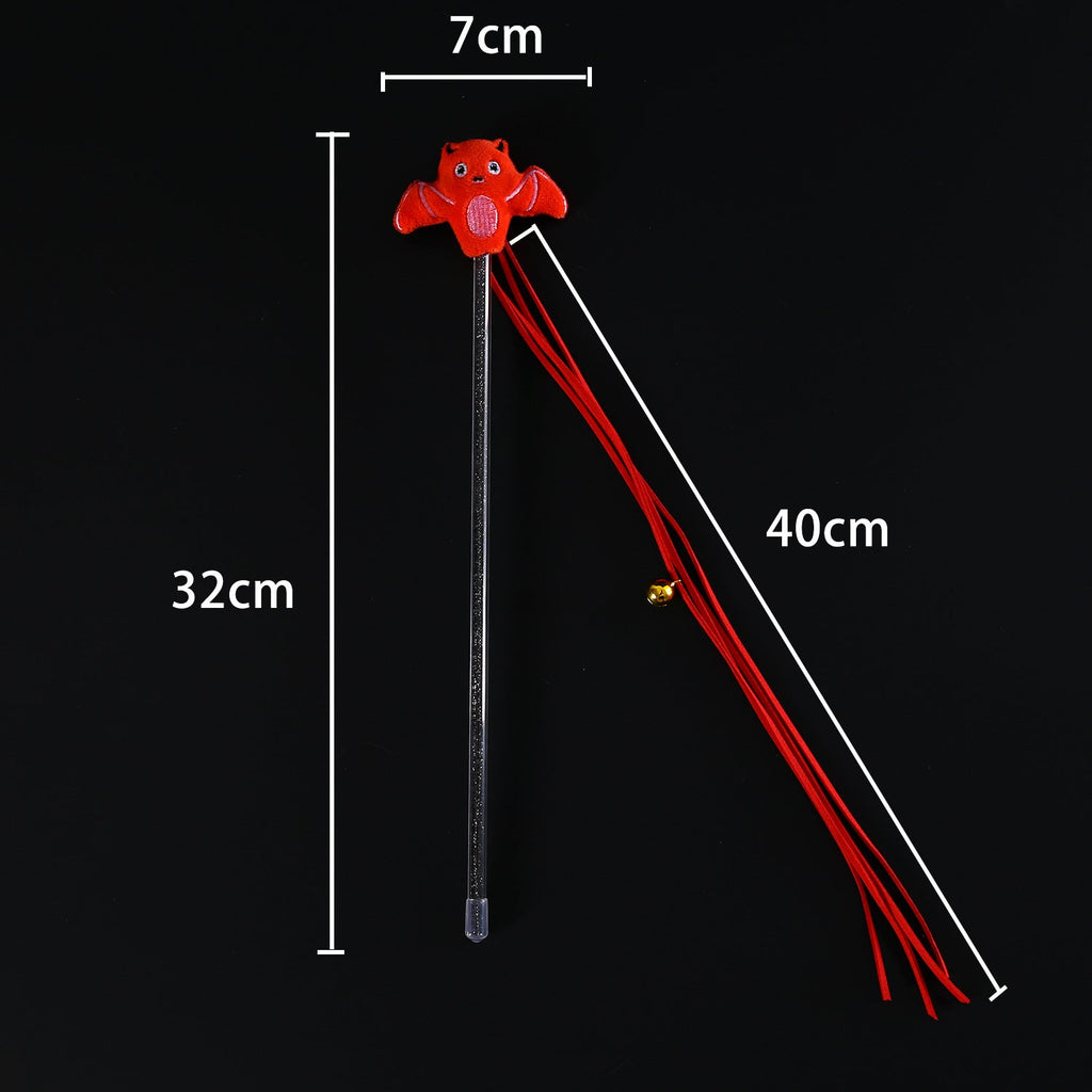 Halloween Cat Teaser Stick