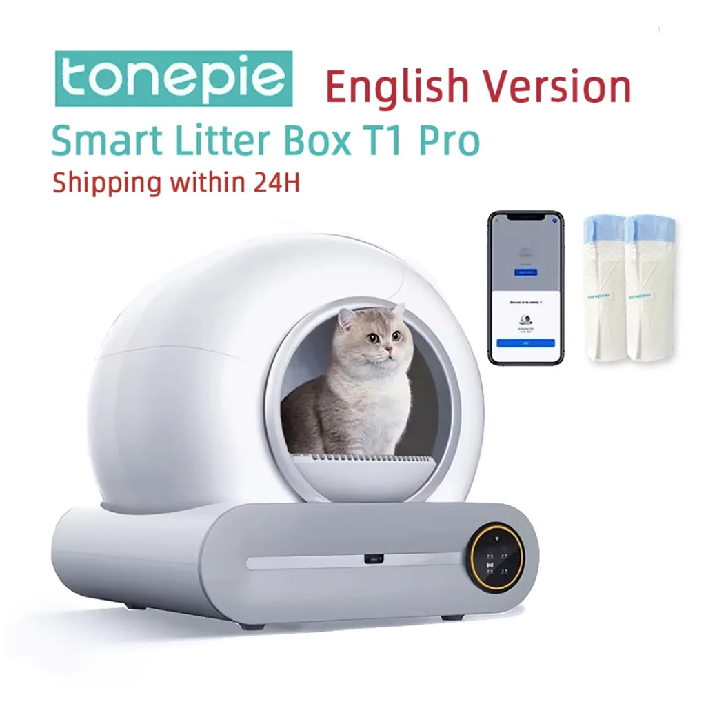 Self-Cleaning Cat Litter Box