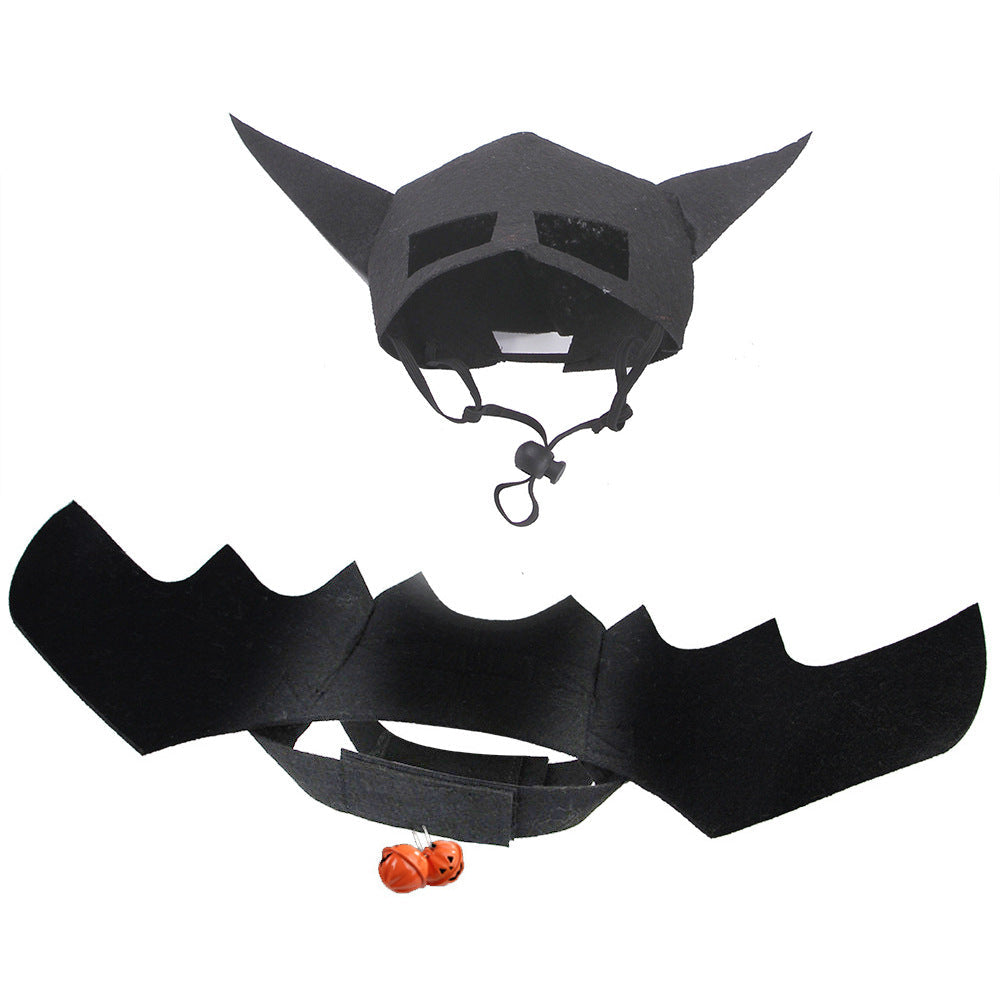 Halloween Bat Mask & Wings Corset