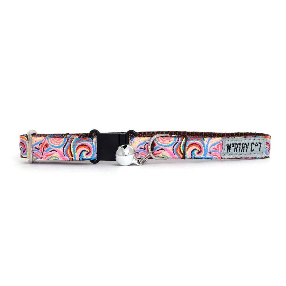 🌀🐱 Swirly Cat Collar