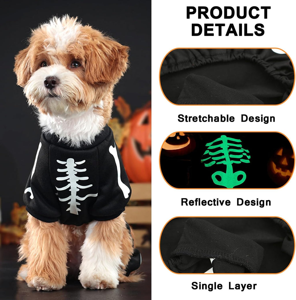 Glow In The Dark Skeleton Jumpsuit
