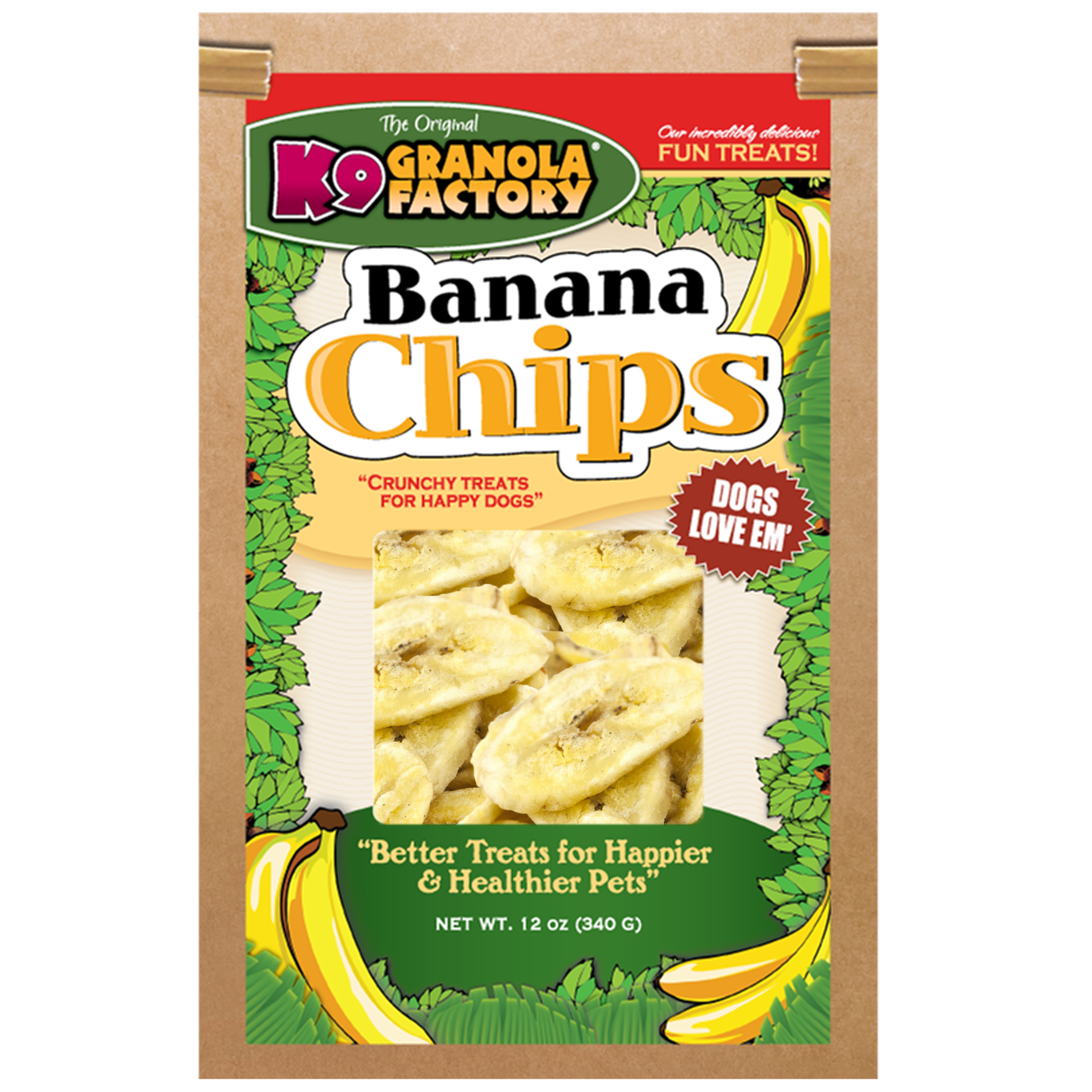 🍌✨ Banana Chips for Dogs