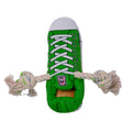 Squeaky Plush Sneaker Dog Toy