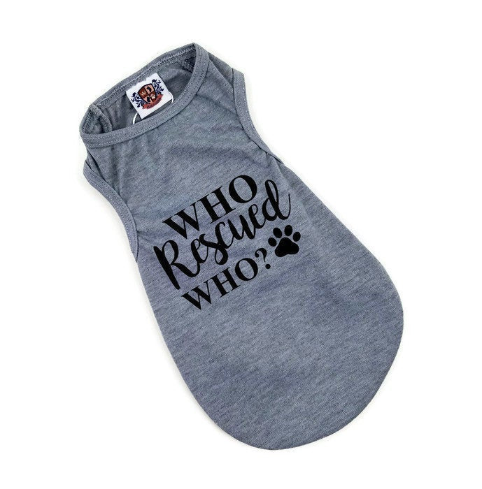 Who Rescued Who Shirt