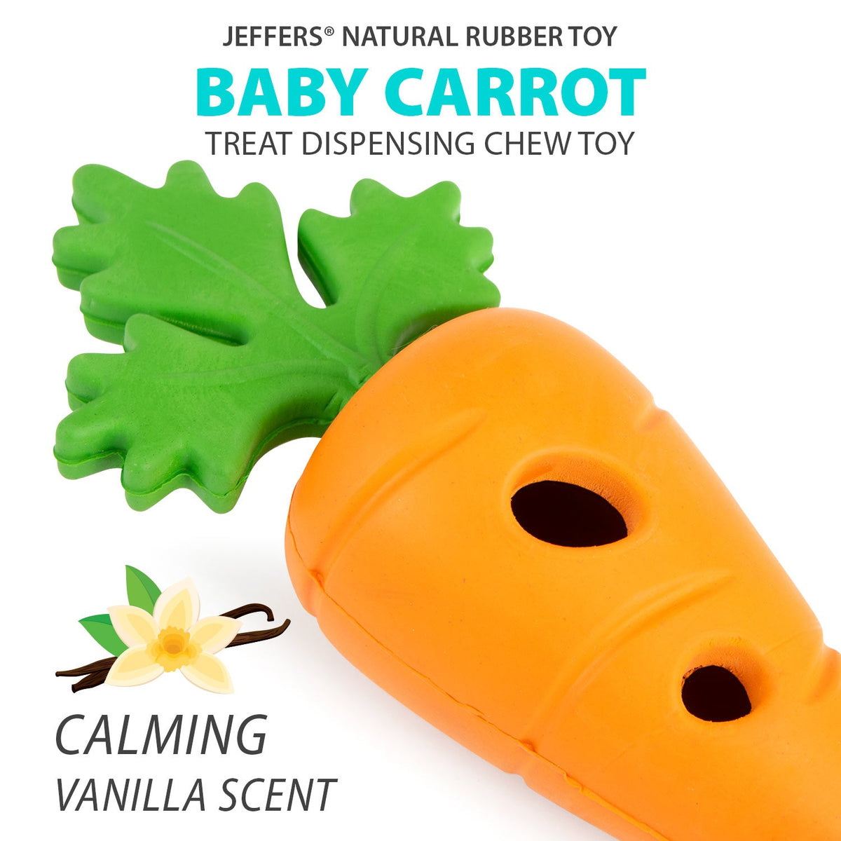 Natural Rubber Treat Dispensing Dental Chew Toy