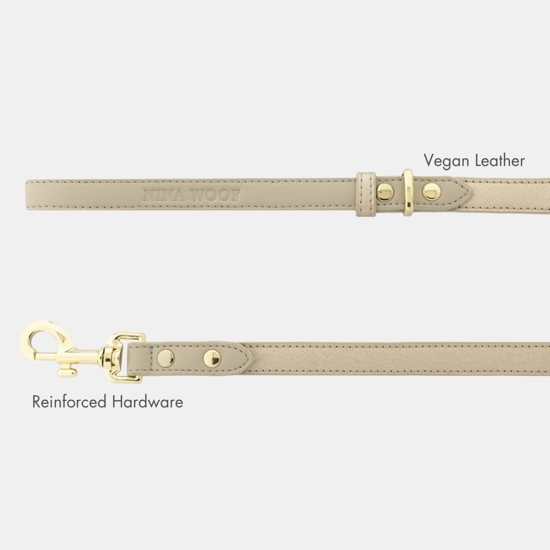 Nina Woof Vegan Leather Leash
