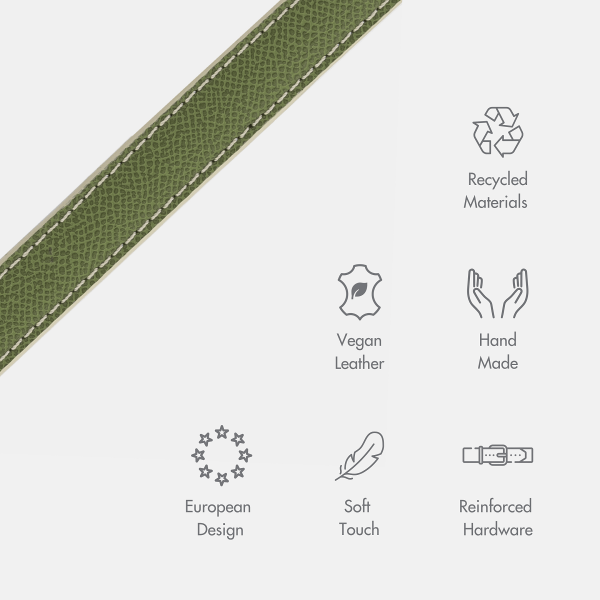 Nina Woof Vegan Leather - Copenhagen Leash