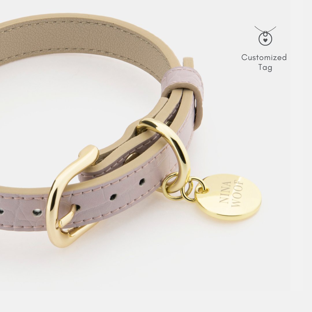 Nina Woof Vegan Leather - Milan Collar