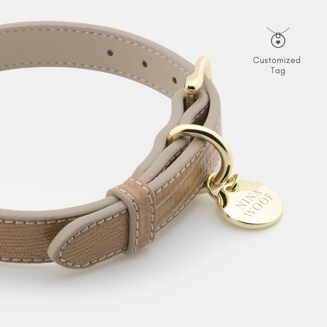 Nina Woof Vegan Leather - Milan Collar
