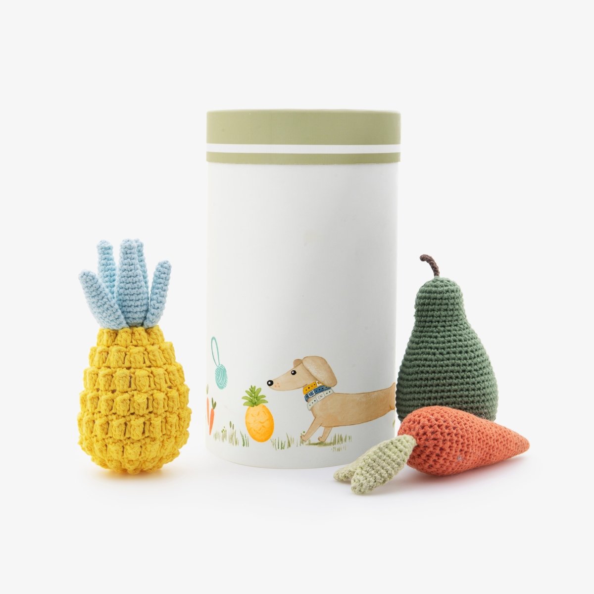 Nina Woof Organic Veggie Toys Bundle