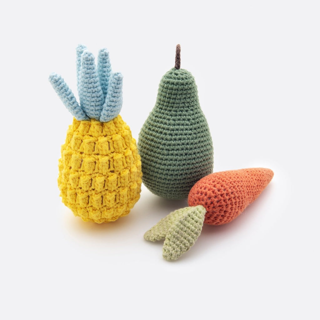 Nina Woof Organic Veggie Toys Bundle