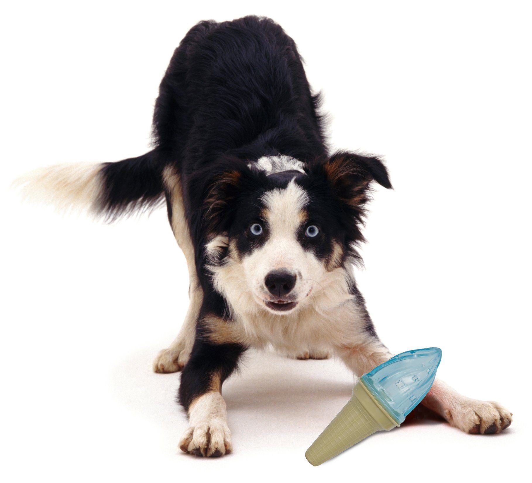 Ice Cream Cone Freezable and Chewable Dog Toy