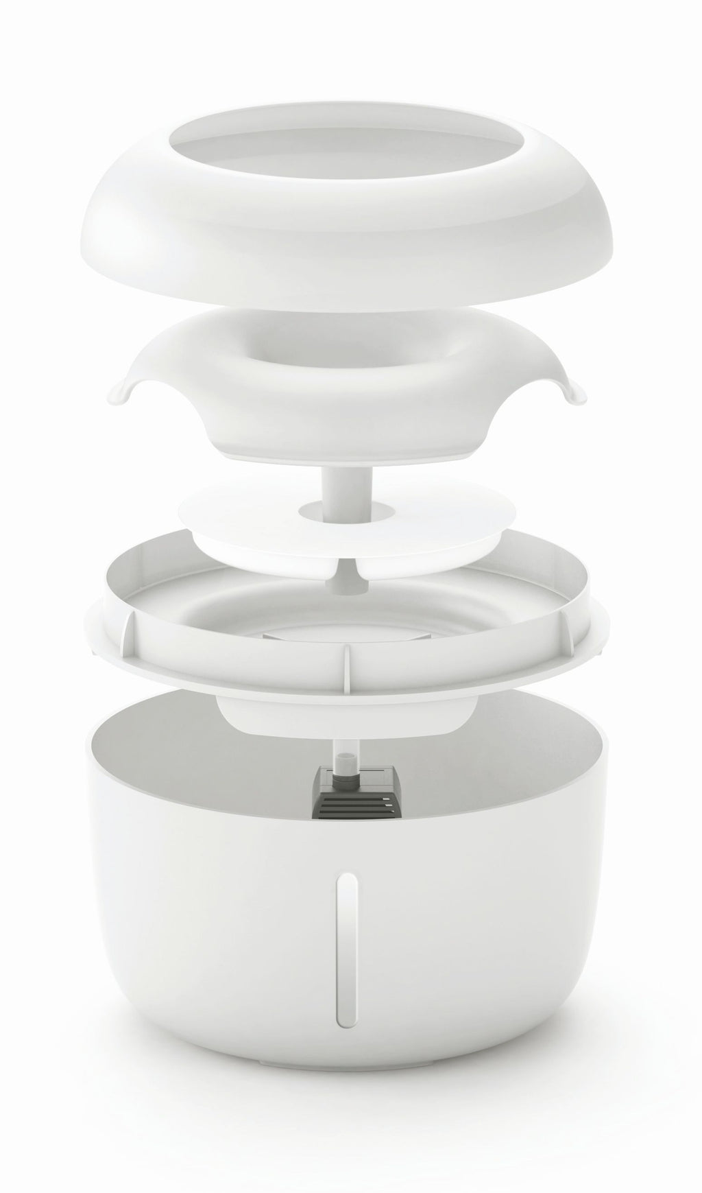 Pet Life ®Ultra-Quite Filtered Fountain Waterer