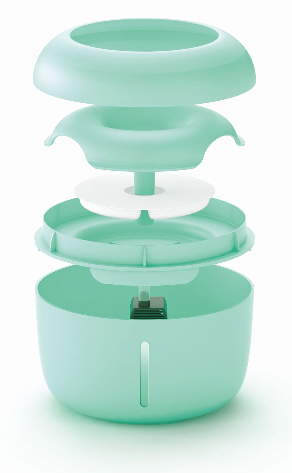 Pet Life ®Ultra-Quite Filtered Fountain Waterer