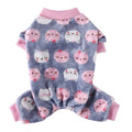 Kitty-Print Onesie PJs
