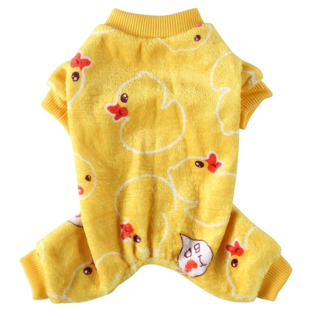 Yellow Rubber Ducky Onesie PJs
