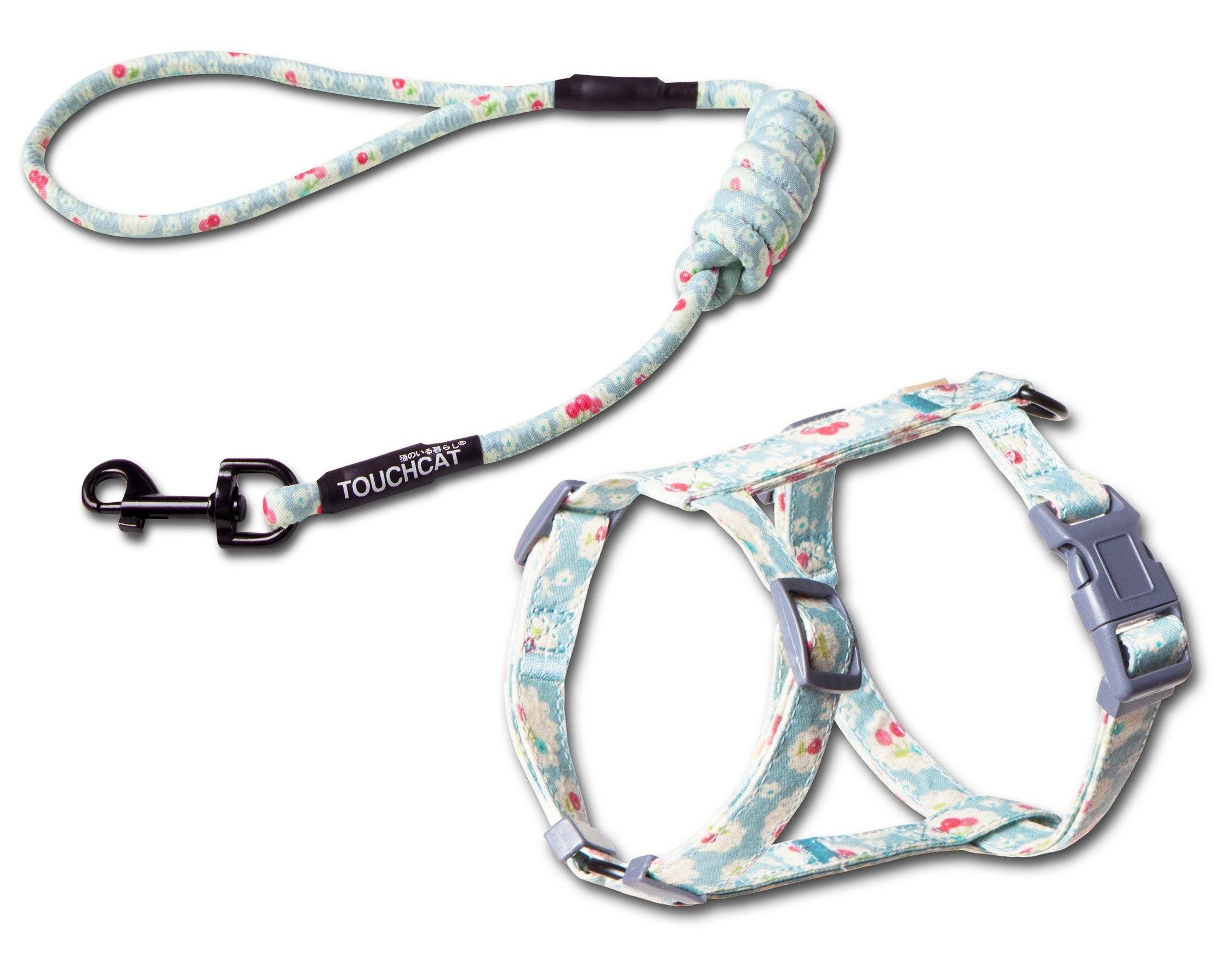 Touchcat 'Radi-Claw' Cable Cat Harness and Leash Set