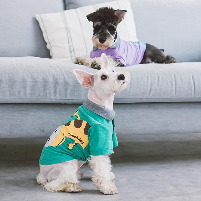 Caribbean Style Dog Polo T-Shirt