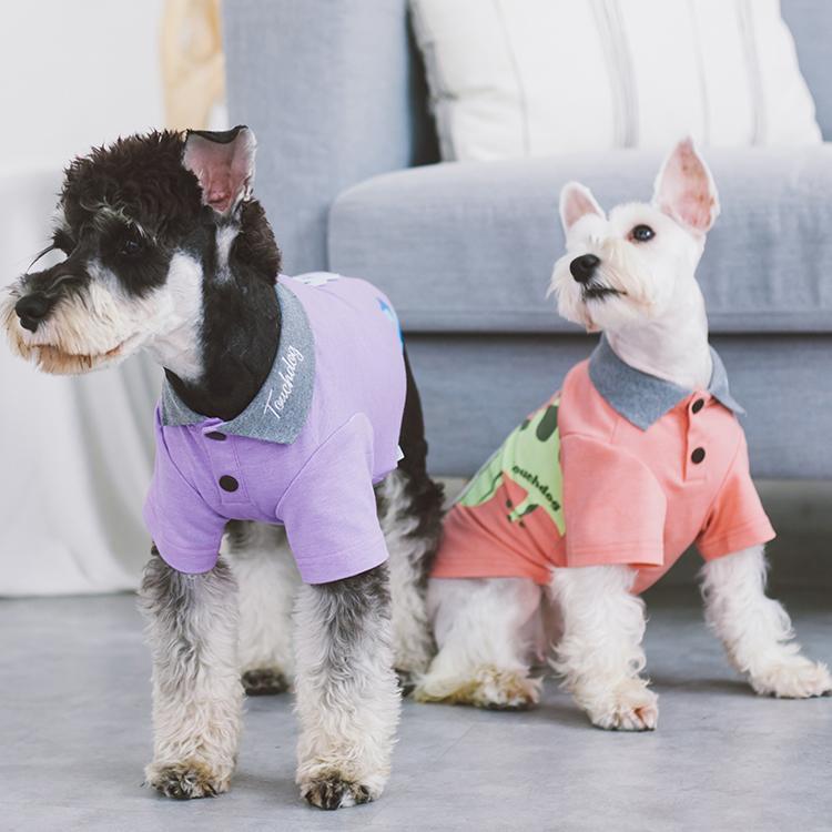 Caribbean Style Dog Polo T-Shirt