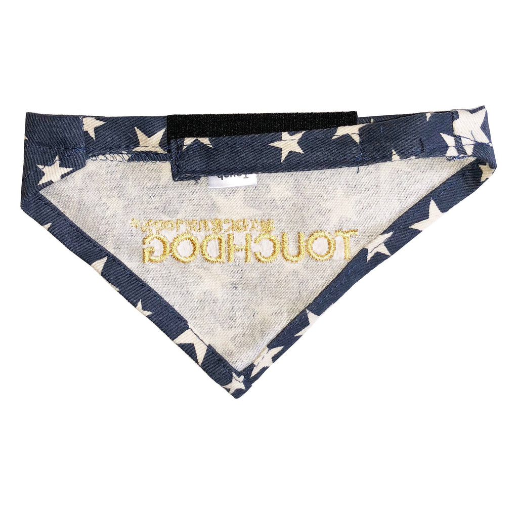 Star Hook-and-Loop Fashion Dog Bandana