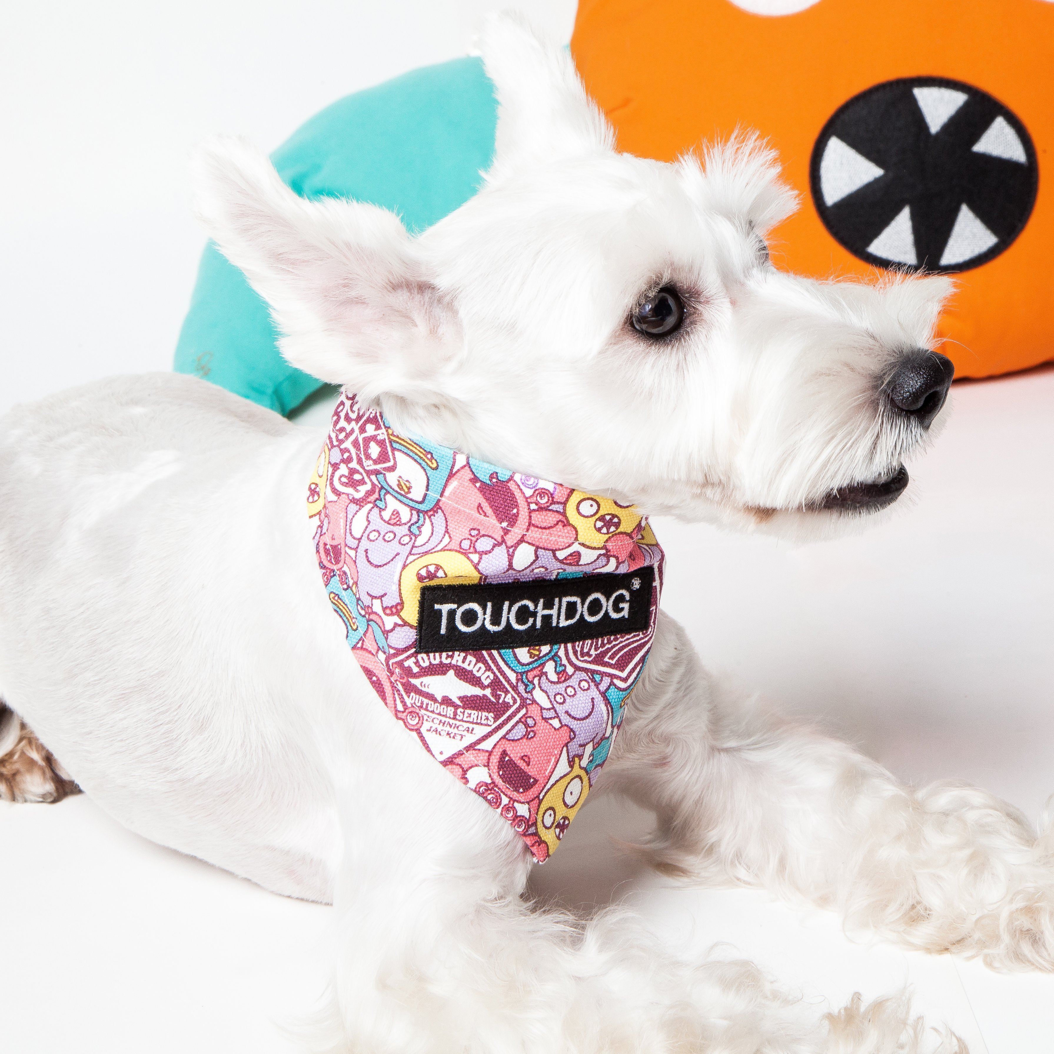 Star Hook-and-Loop Fashion Dog Bandana
