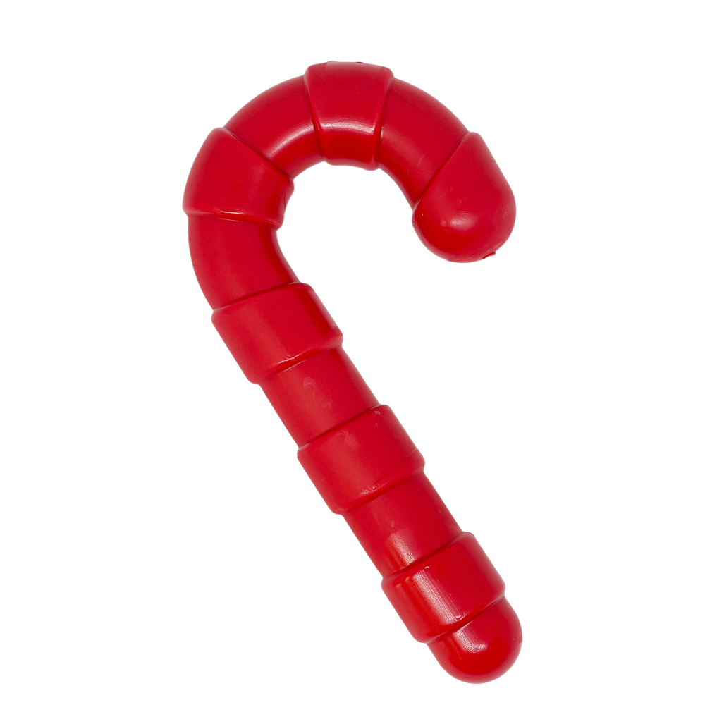 Candy Cane Dog Toy